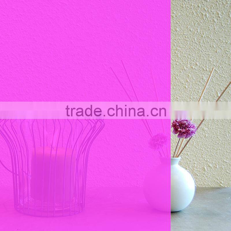 Decorative PET azaleineTransparent Color Window Film similar to 3M