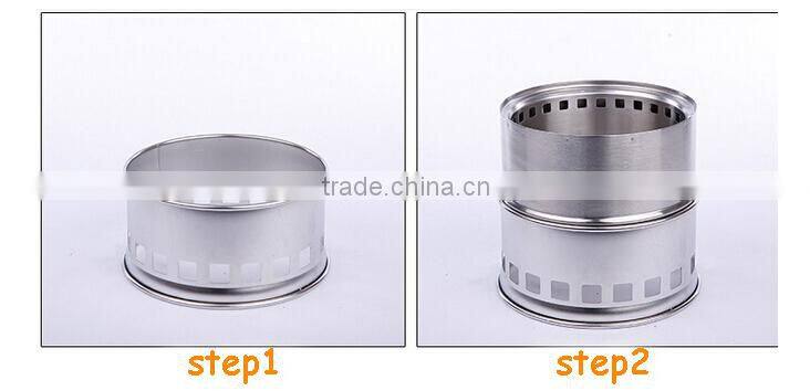 outdoor portable mini Wood Stove easy to carry