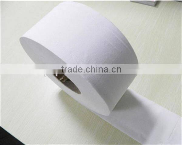 Plain Jumbo Bath Tissue, 2 Ply, 3.3" X 1000', 1000 feet, White (Pack of 12)