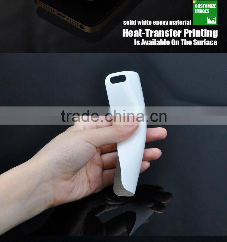 Removable 3m transparent epoxy sticker for iphone 5S