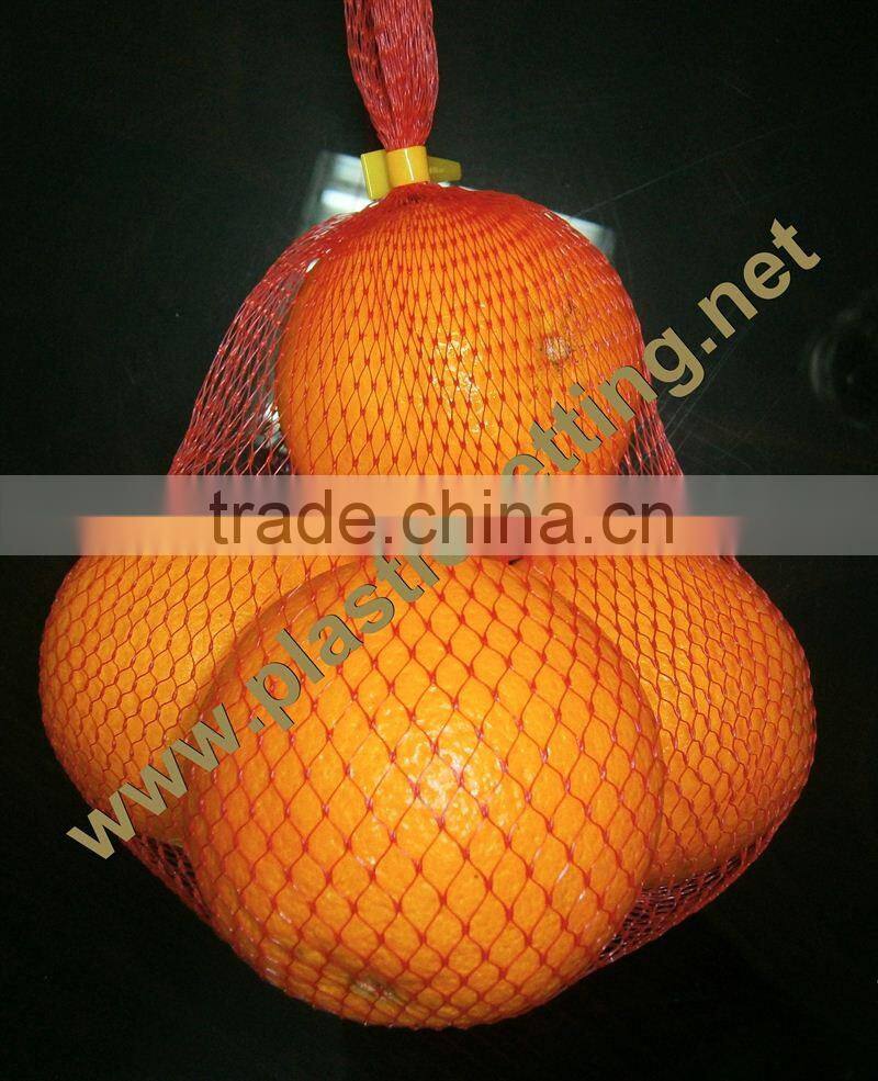 Plastic vegetable packing netting