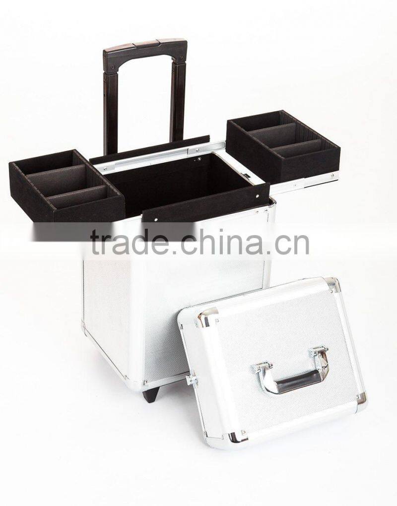 Beauty Makeup Cosmetic Trolley Case