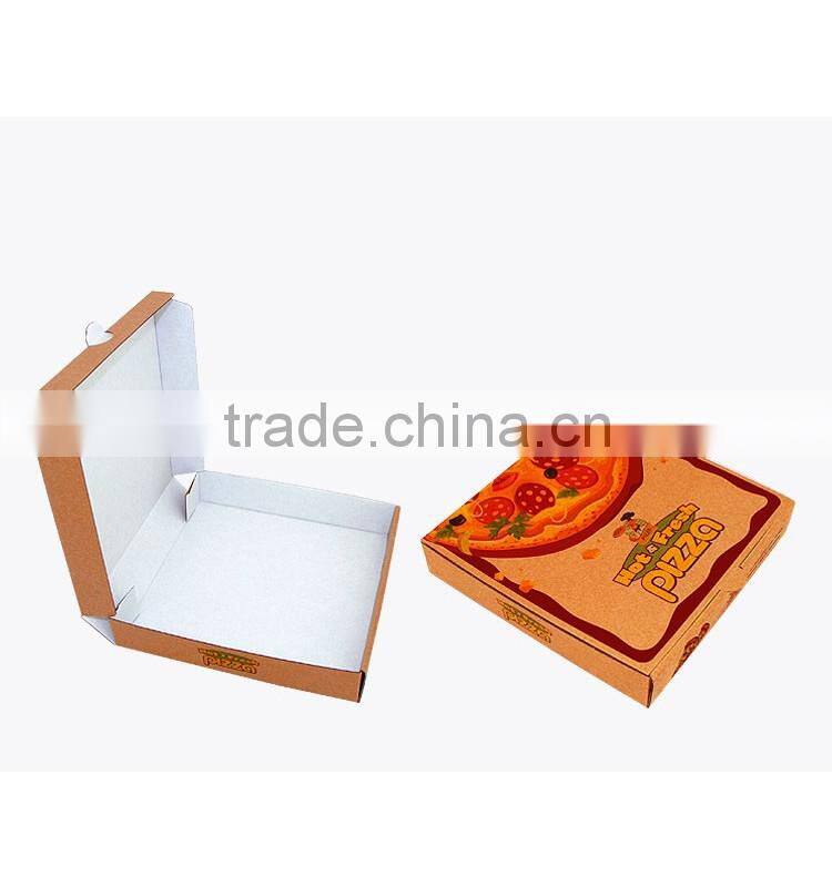 folding high quality china custom strong cartonbox durable pizza boxes