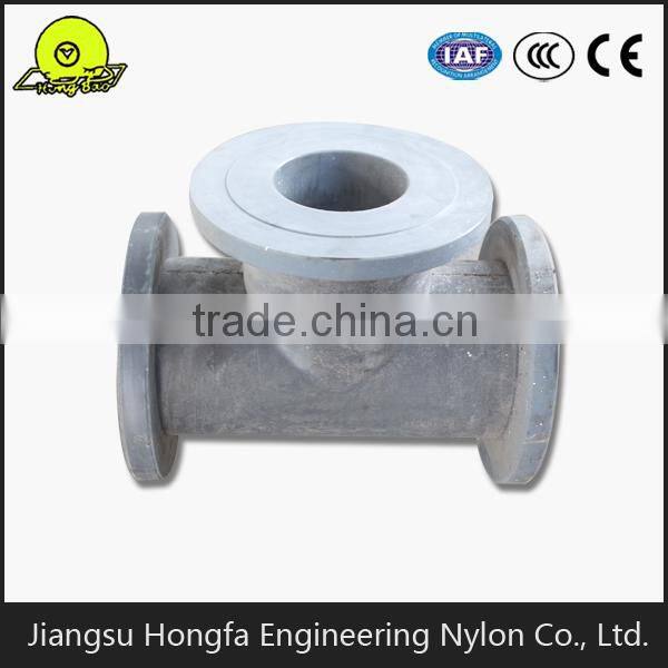 MC Nylon Equal Tee Pipe Joint flexible joint for PA6 china supplier