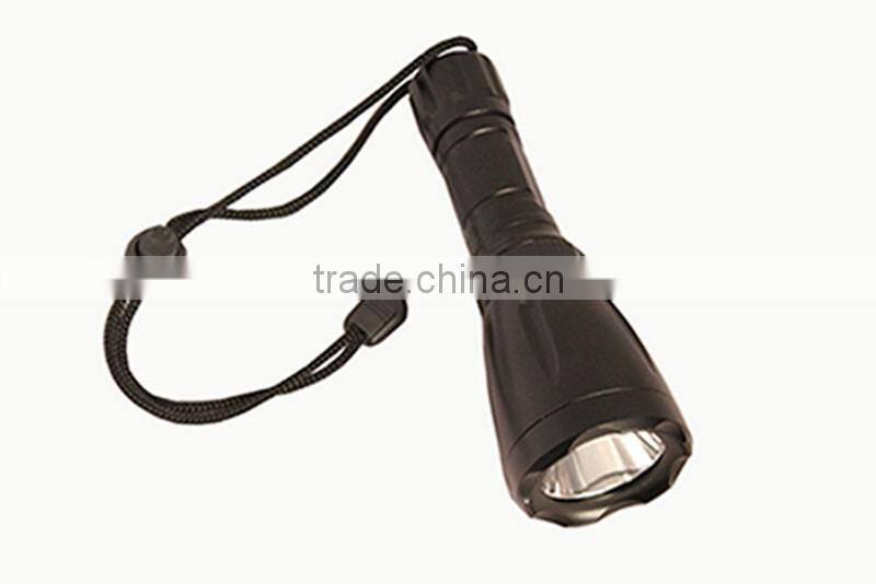 High power T6 LED Aluminium diving flashlight