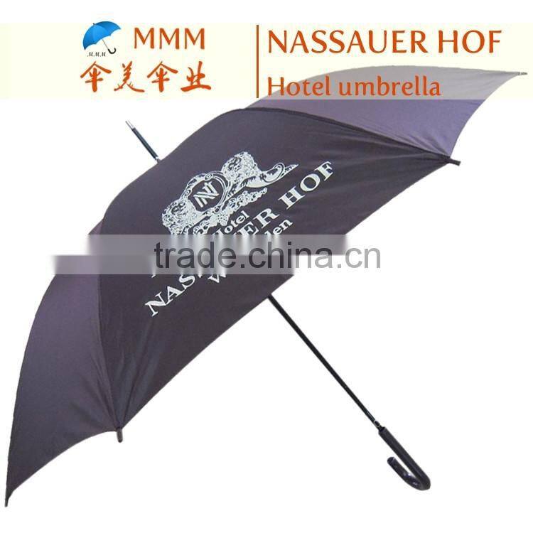 2016 NEW HOTEL wooden fiberglass stick umbrella