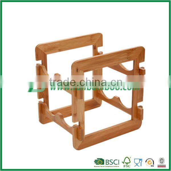 Wholesale Bamboo Wine Rack Wine Holder