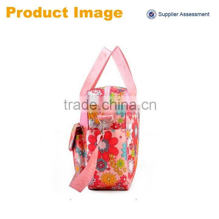 2016 sannovo wholesale fashion floral tote baby changing bag