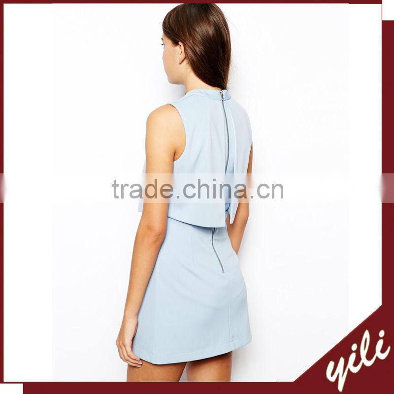 Latest ladies cropped mini dress names of girls summer dresses 2014