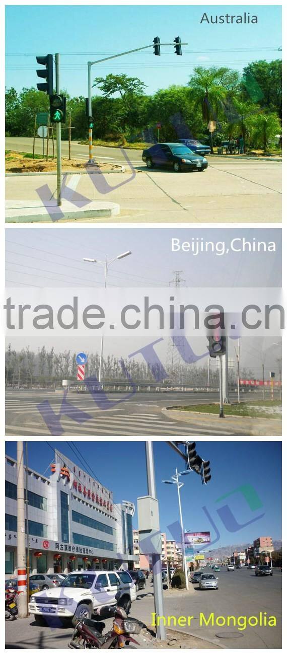 KuTuo 300mm red/yellow/green full ball road sign LED traffic light
