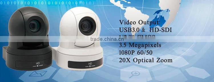 Auto tracking video conference camera with HDMI output