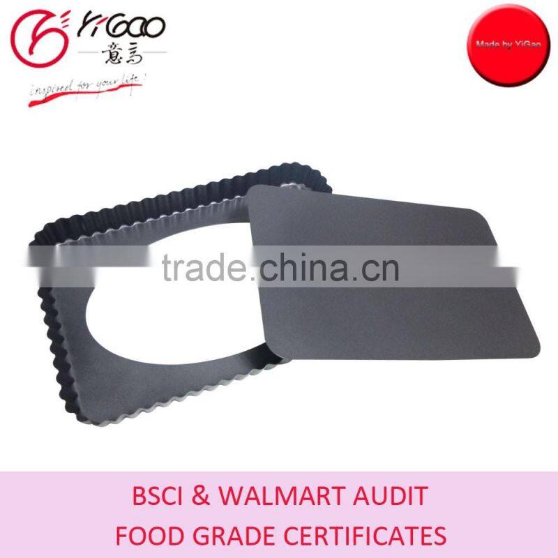 Gold Nonstick Coated 4" Round Mini Tart Pan Set of 4 with PVC Display box Packaging