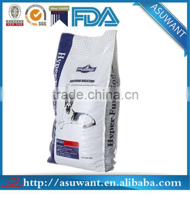 flat bottom laminated dog food bag 20kg