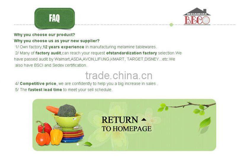 Hot sale Christmas tree shape melamine plate