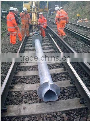 Ground Single Helix Screw Piers for Underpinning
