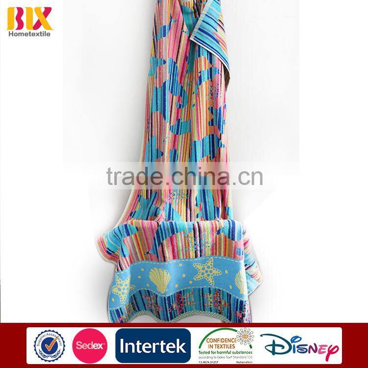 BLX China Suppliers best selling100% cotton high end beach towel