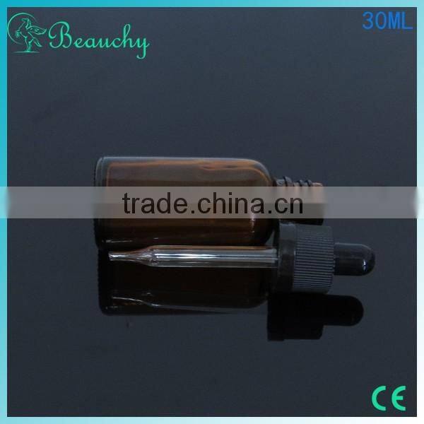 BEAUCHY 2015 NEW 30ml boston round bottles for glass juice bottles glass drink bottles