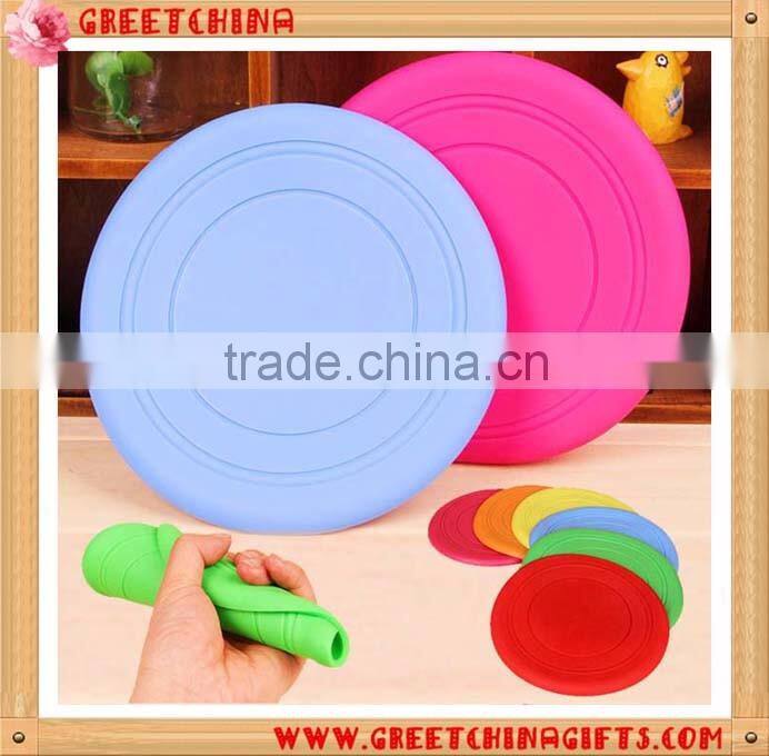 Promotional Custom Pattern Plastic Disc Round for Pet