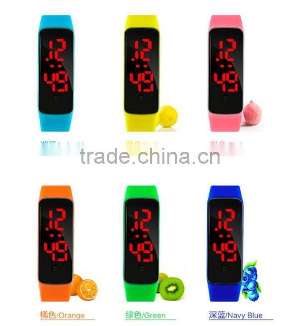 New Design Digital Silicone Led Fancy Sport Watches For Boys
