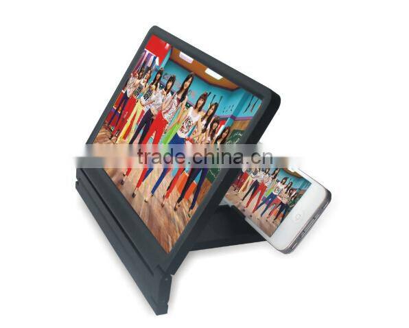 2015 hot selling Folding portable mobile phone HD screen magnifierfor iphone/samsung/smartphone,Mobile phone a magnifying glass