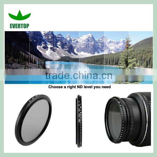 Adjustable Fader Neutral Density ND Filter ND2-400