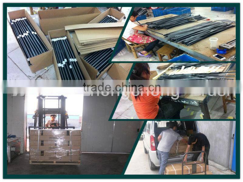 metal channel weather door strip brush