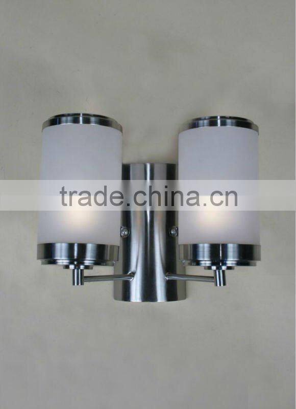 Glass Cover E26 2 Light Bath Vanity Light