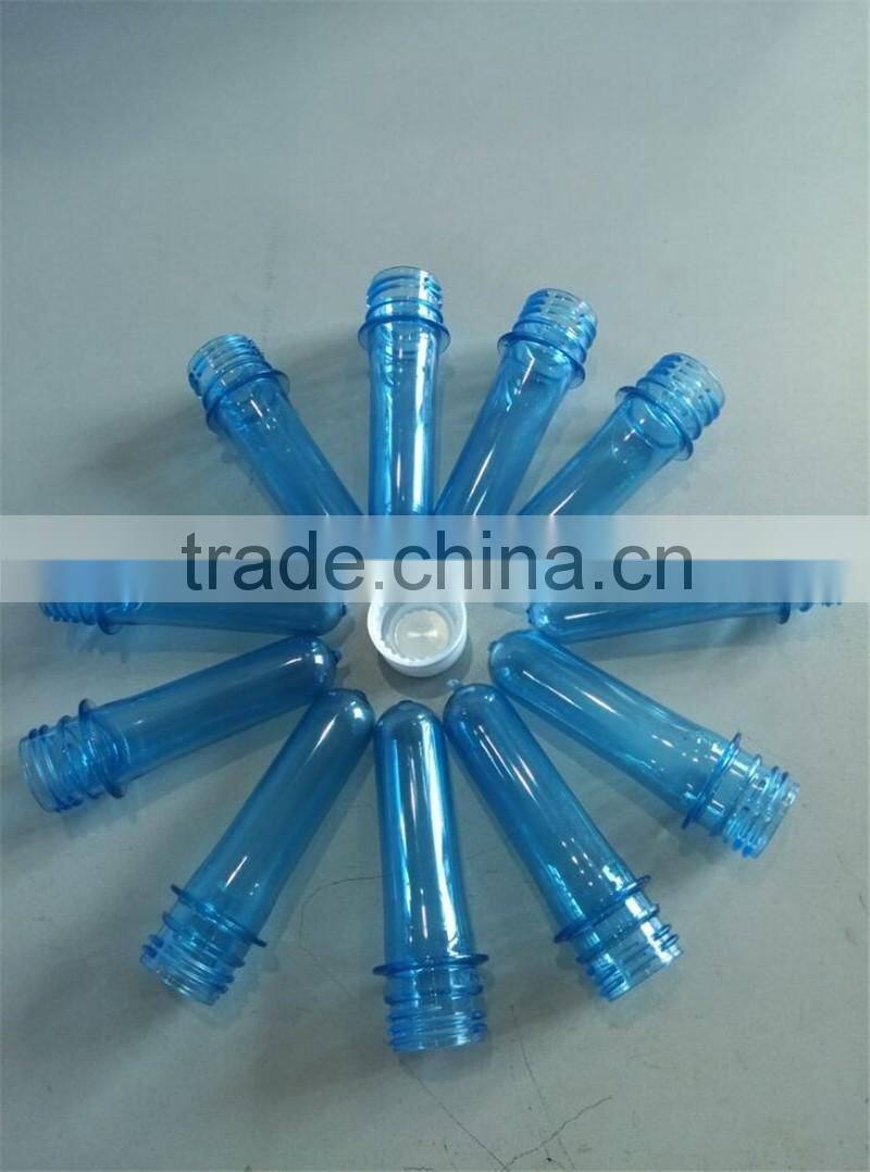 Transperant pco 1810 28mm 25g pet preform for mineral water bottle/csd/juice