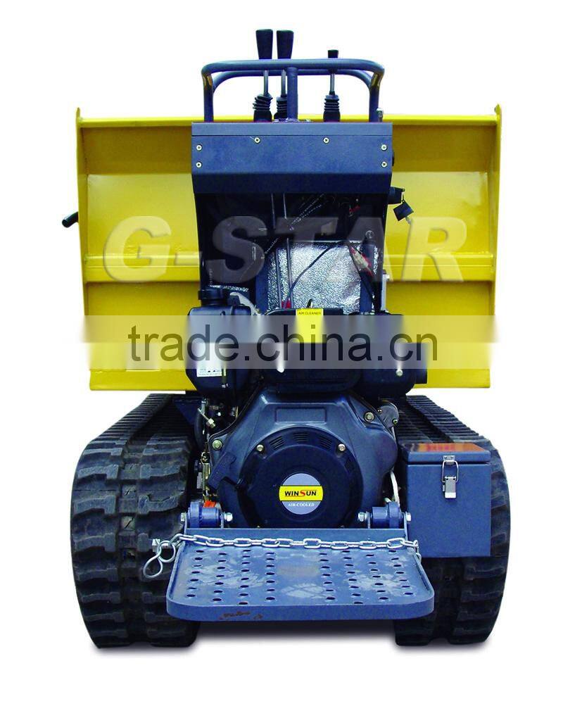BY1000M construction tools ce certificated tracked power barrow