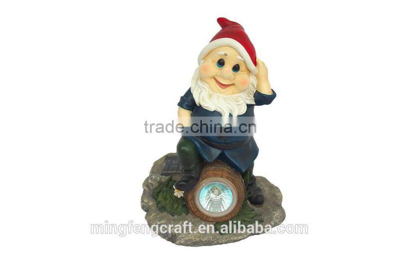 Funny Gnome Larboring sheep Resin Folk Crafts