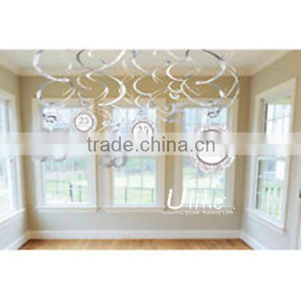wedding souvenirs tinsel hanging decoration Butterfly garland mirror garland butterfly