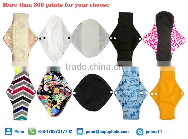 Happyflute Cloth Sanitary Pad For lady Ladies Menstrual Pads