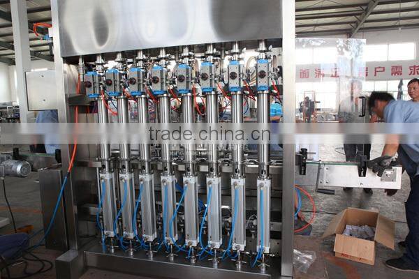 Olive oil filling capping and packing machine
