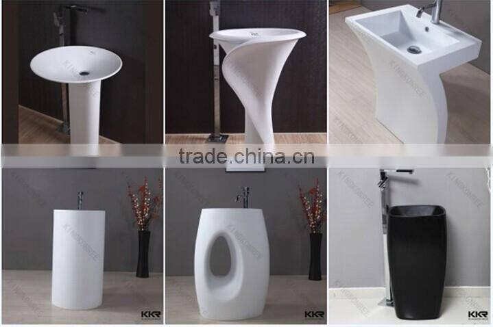 standing wash basin , artificial stone basin , wall hang wash basin