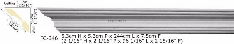 High Quality Good price beautiful Polyurethane Cornice Moulding