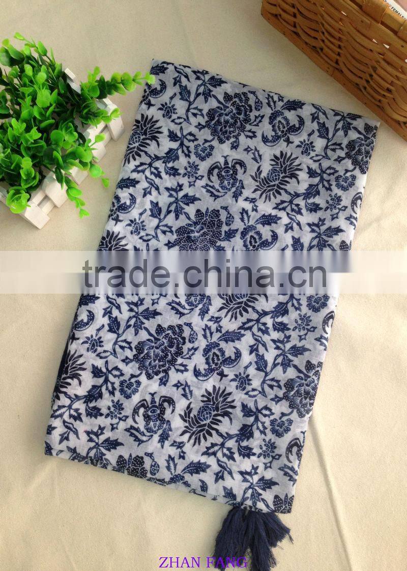Most popular 100% silk scarf fashionable shawl and winter polyester scarf
