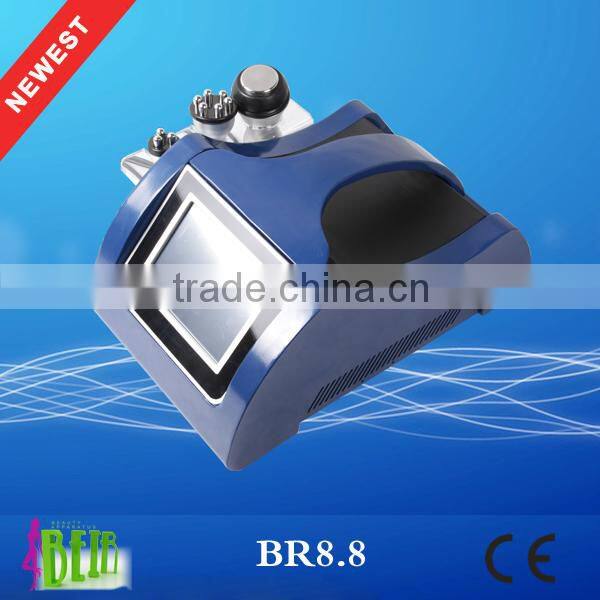 Beir on sale ! Professional Portable Multipolar RF Cavitation Skin resurfacing Machine / Waist Shaping Machine BR8.8
