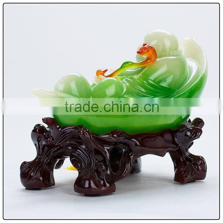 Jade color buddha statue , chinese luckly buddha statue,happy buddha