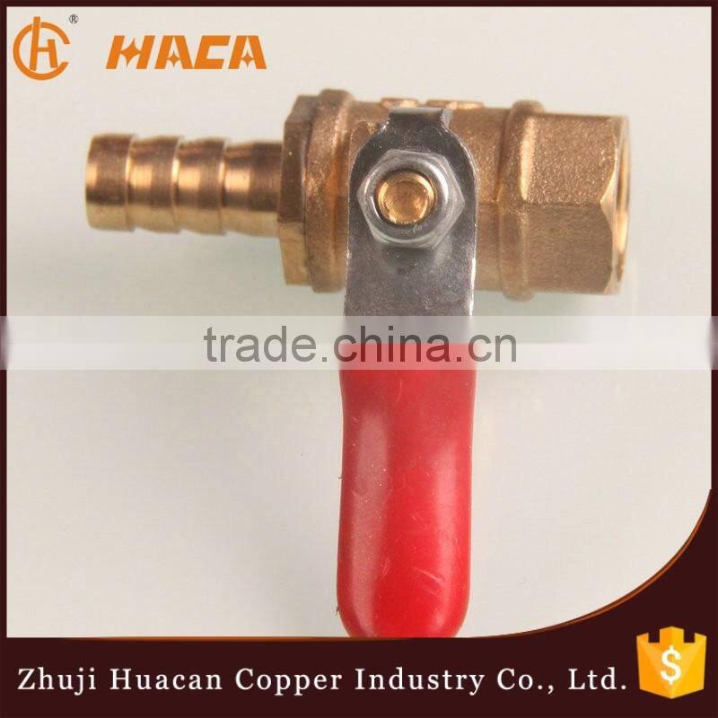 HOT! Brass Male Ball Valve With Nozzle