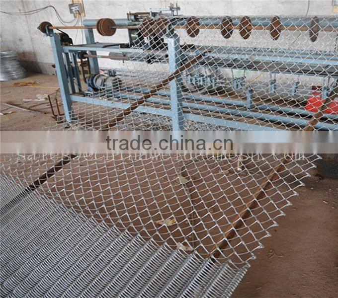 75mmX75mm diamond hole opening pvc coated chain link fencing