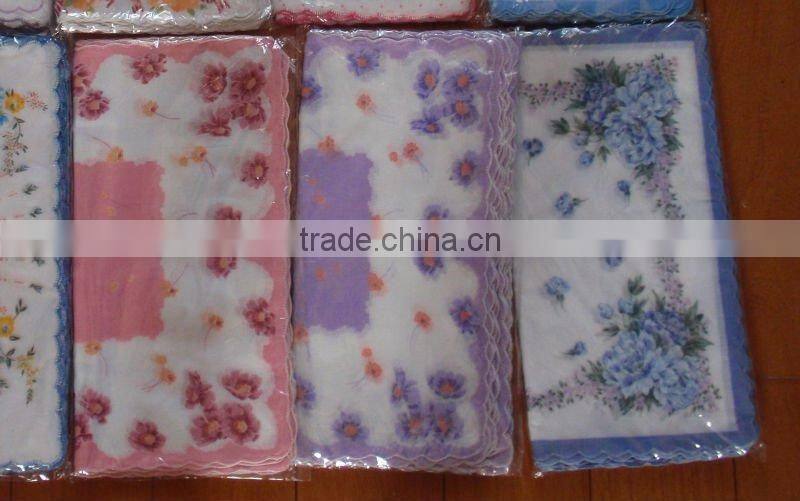 half-rounded handkerchiefs