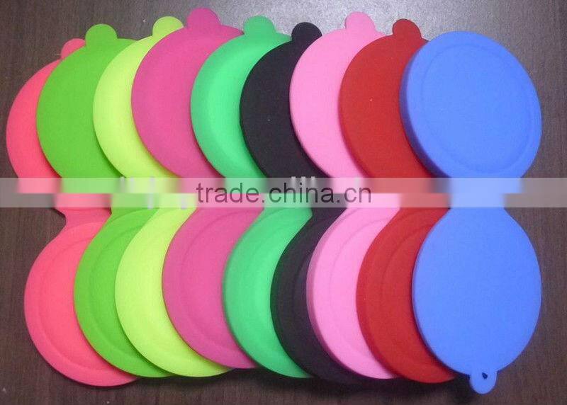 china factory silicone round make up mirror