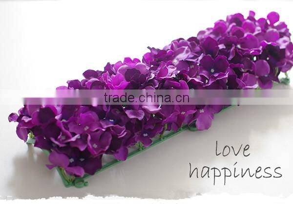 2016 wedding stage flower decoration artificial flower mats