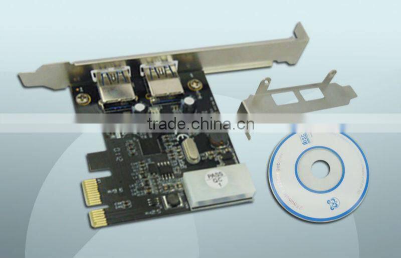 2 PORT USB 3.0 PCI-E Post Card