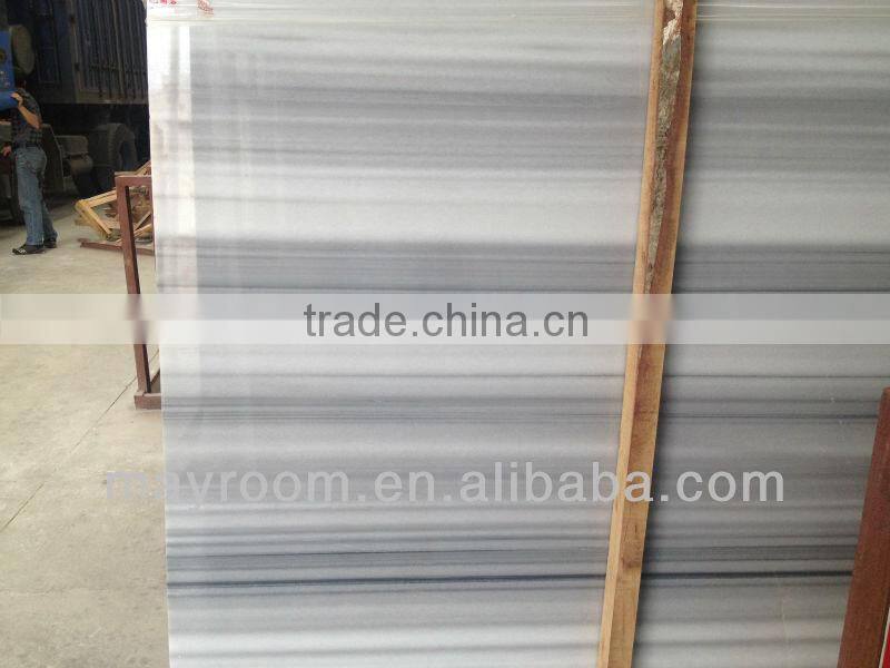 Marmara White / Straight line white marble