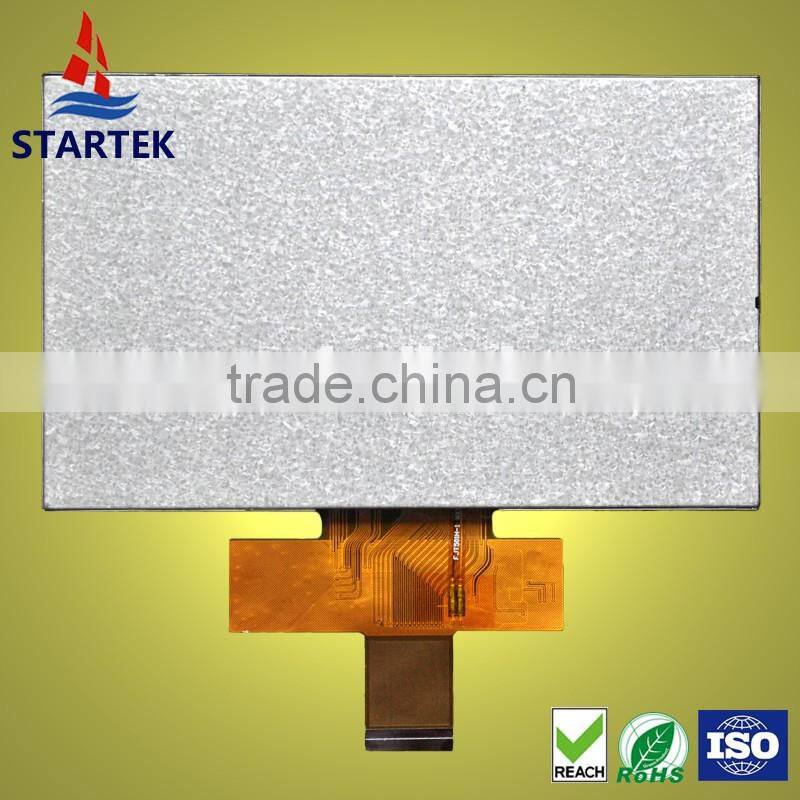 7 inch Capacitive touch panel TFT LCD with 24bit RGB interface