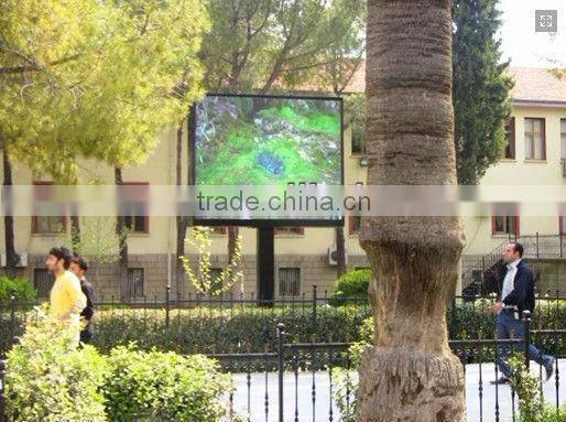 Outdoor waterproof P20 full color advertising rental tricolor led display sign