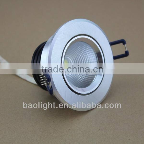 ce rohs saa approved 240v led downlights 5w dimmable downlight 350lm