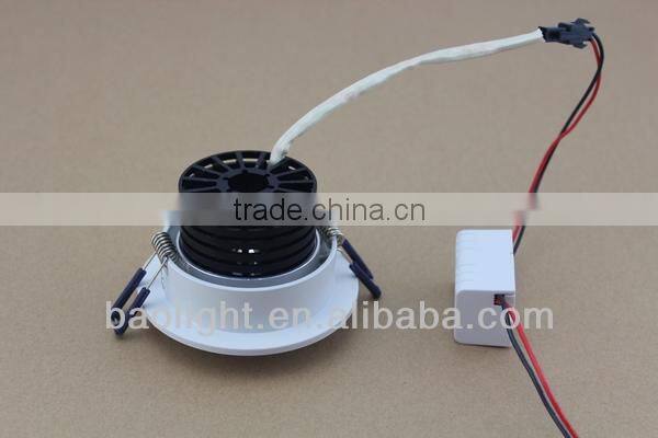 ce rohs saa approved 240v led downlights 5w dimmable downlight 350lm