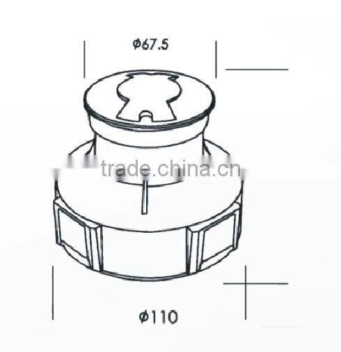 2016 Project lighting 3.5W stainless steel powder coated aluminum grey outdoor IP67 LED ingroud light